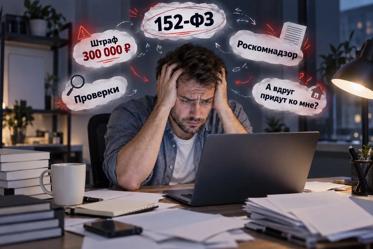 Владелец бизнеса проверяет соблюдение 152-ФЗ и требования Роскомнадзора